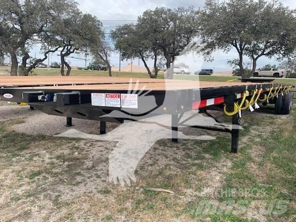 Wade FLAT BED Semi-trailer med lad/flatbed