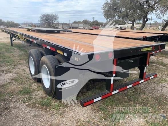 Wade FLAT BED Semi-trailer med lad/flatbed