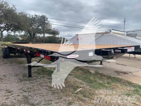 Wade FLAT BED Semi-trailer med lad/flatbed