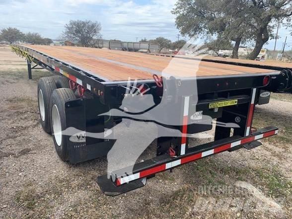 Wade FLAT BED Semi-trailer med lad/flatbed