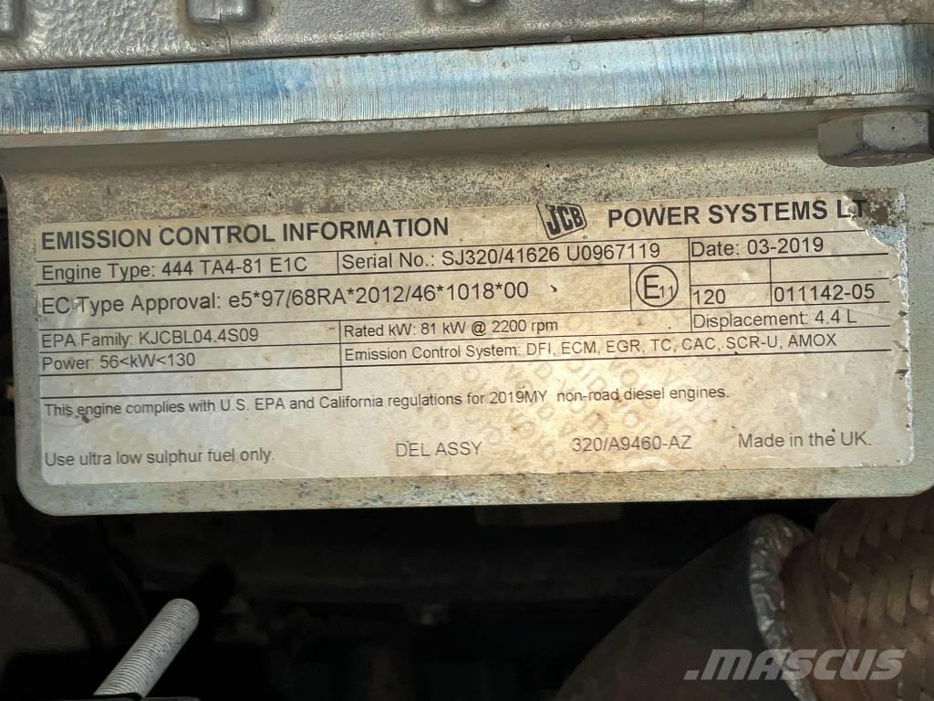 JCB JS 145 LC Gravemaskiner på larvebånd