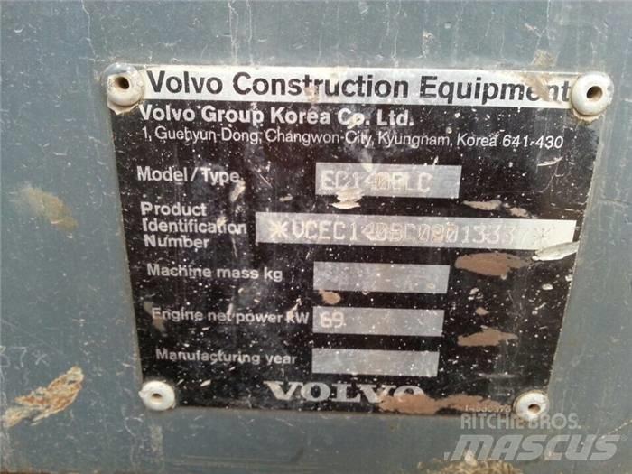 Volvo EC 140 B LC Gravemaskiner på larvebånd