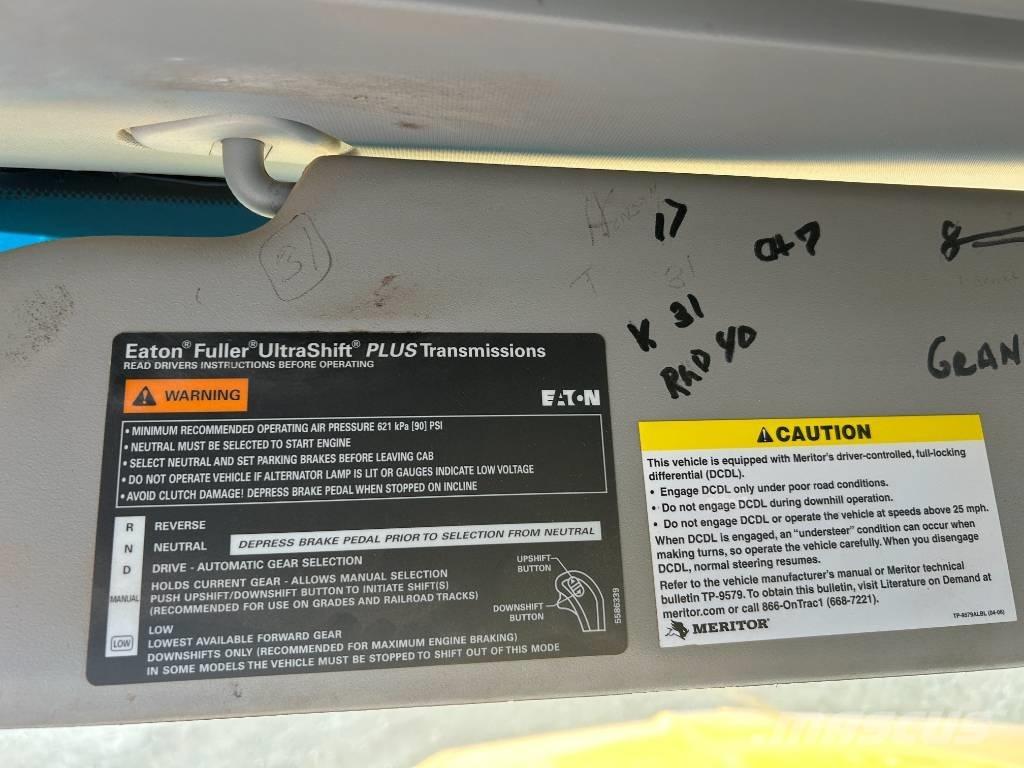 Kenworth T 880 Lastbiler med tip