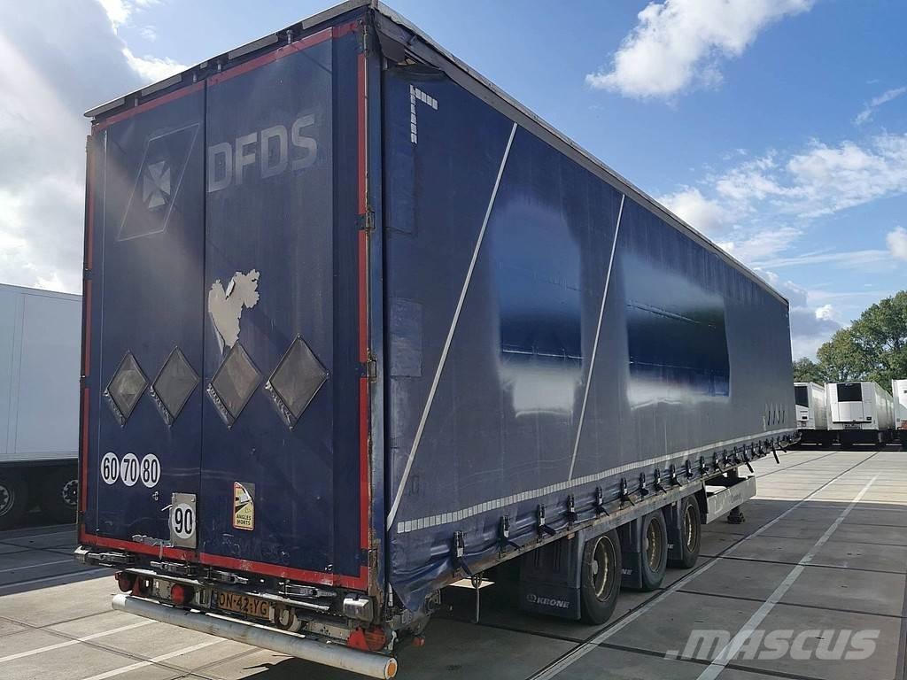 Krone N/A Semi-trailer med Gardinsider