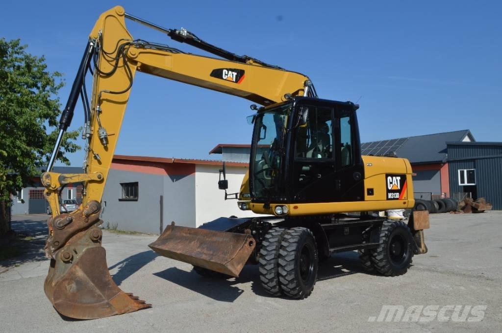 CAT M 313 D Gravemaskiner på hjul