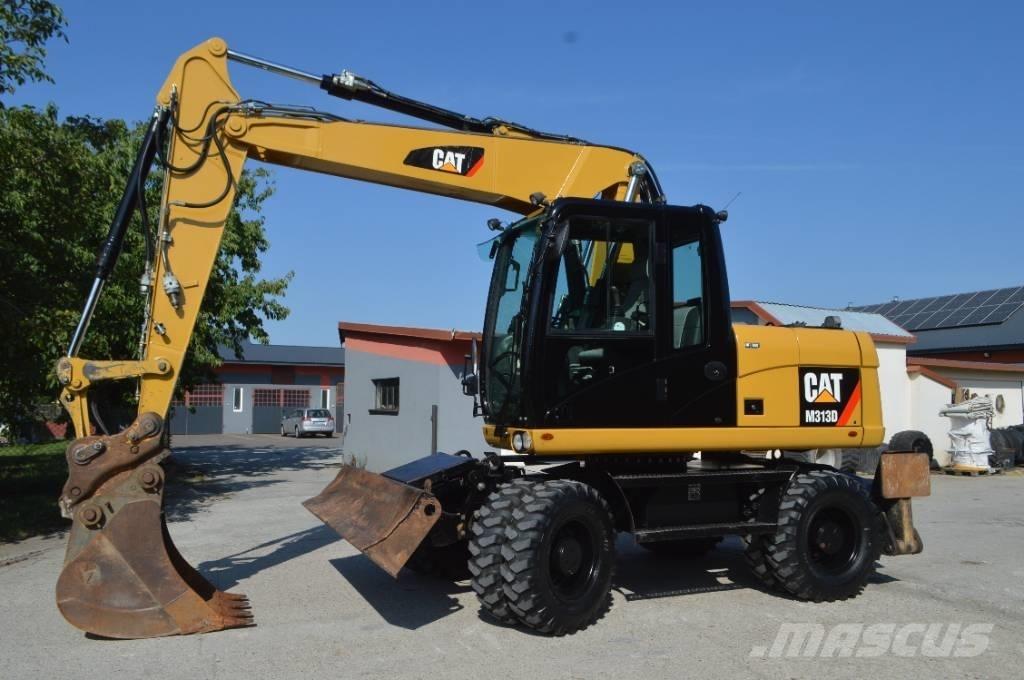 CAT M 313 D Gravemaskiner på hjul