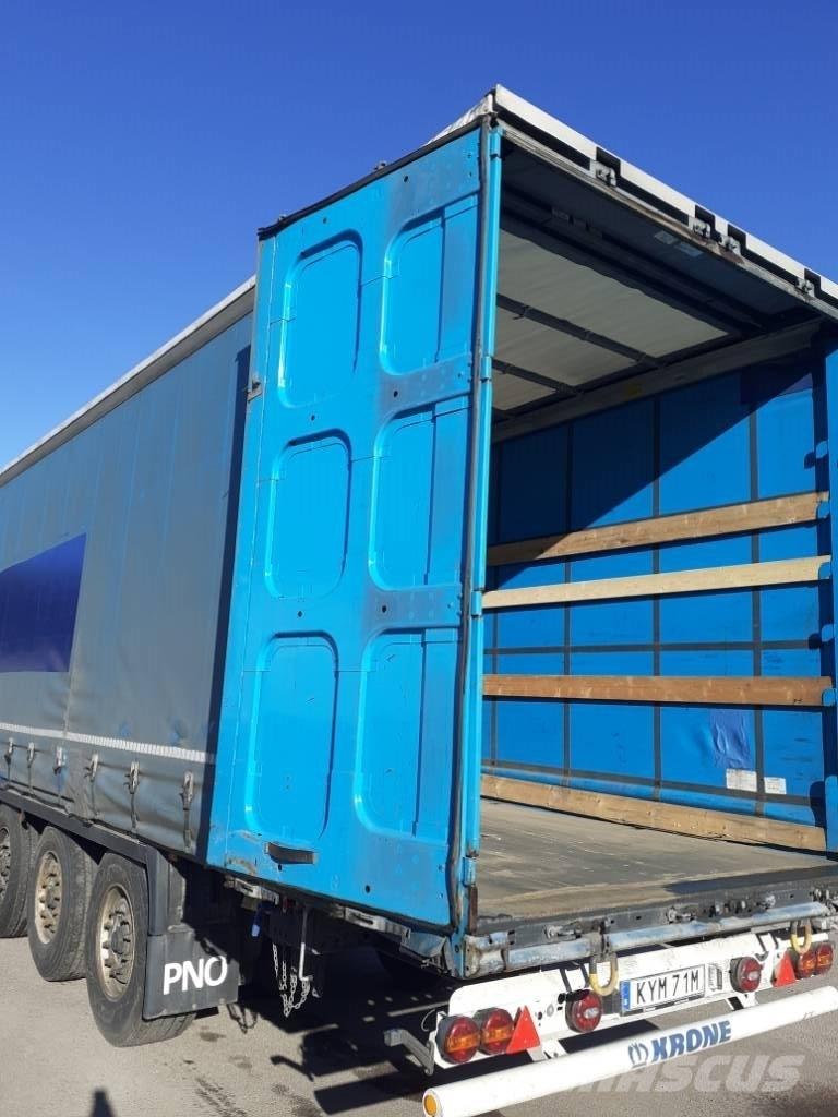 Krone Curtainsider Semi-trailer med Gardinsider