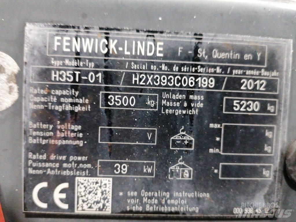 Linde H35T-01 LPG gaffeltrucks