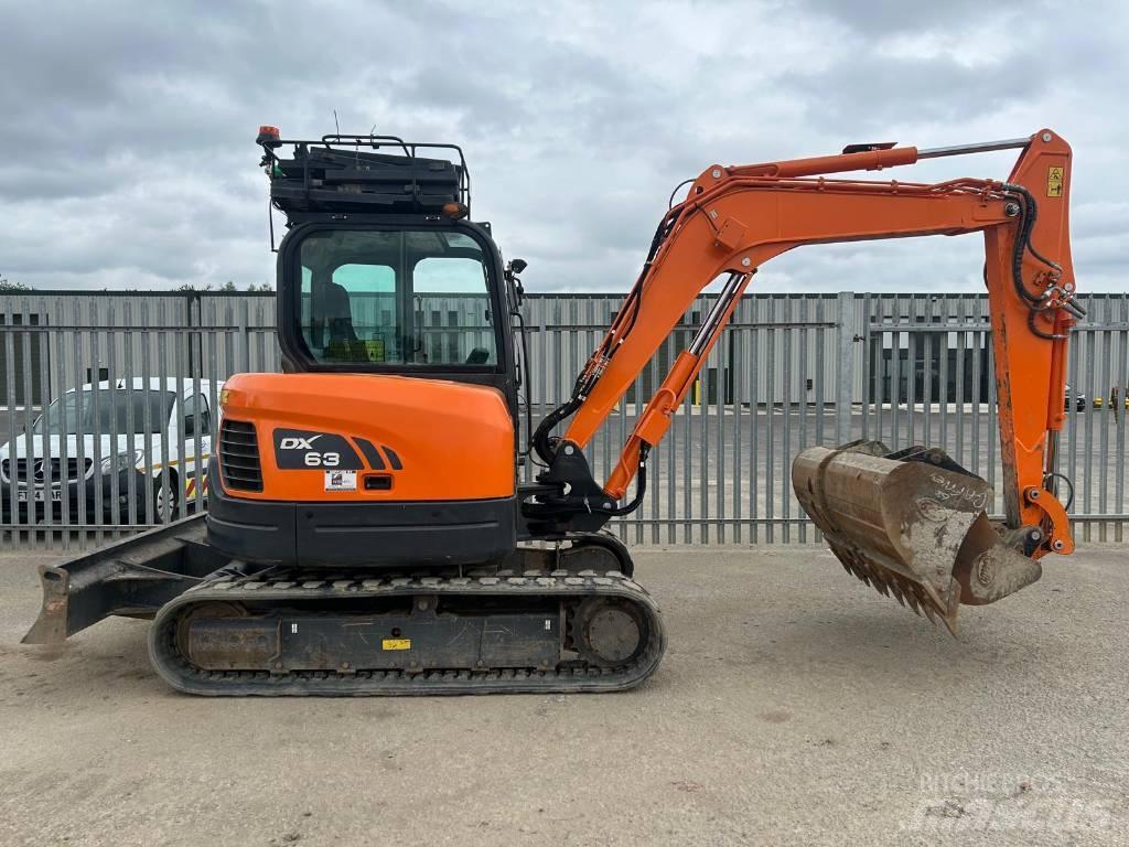 Doosan DX 63-3 Gravemaskiner på larvebånd