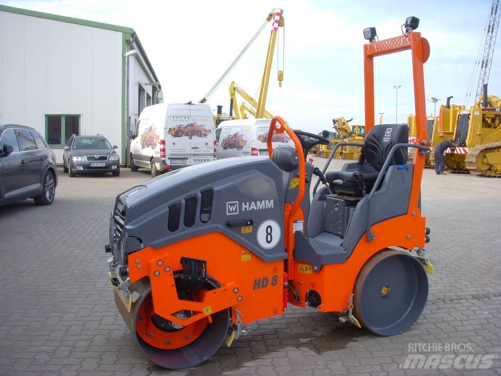 Hamm HD 8 VV Tvilling tromle