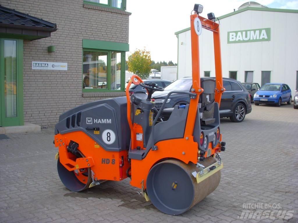 Hamm HD 8 VV Tvilling tromle