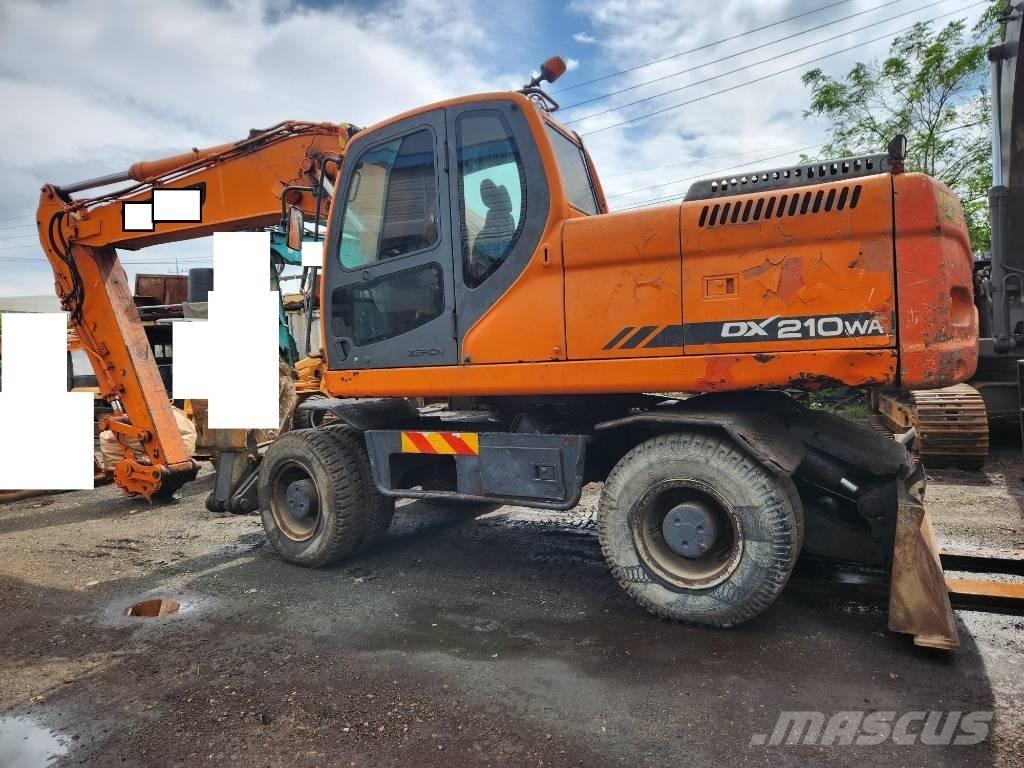 Doosan DX 210WA Gravemaskiner på hjul