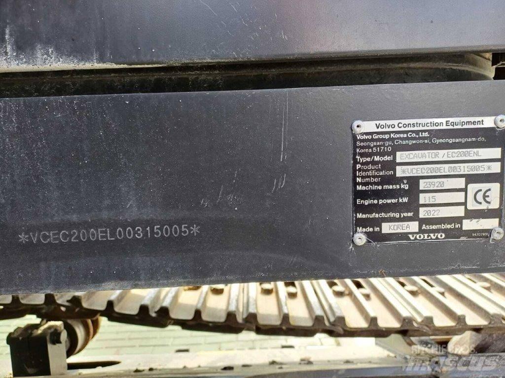 Volvo EC200E NL Gravemaskiner på larvebånd