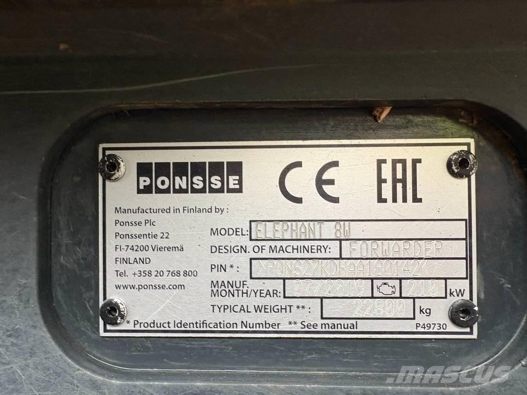 Ponsse Elephant Udkørselsmaskiner