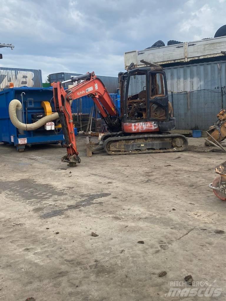 Kubota U 55-4 Booms og dippers