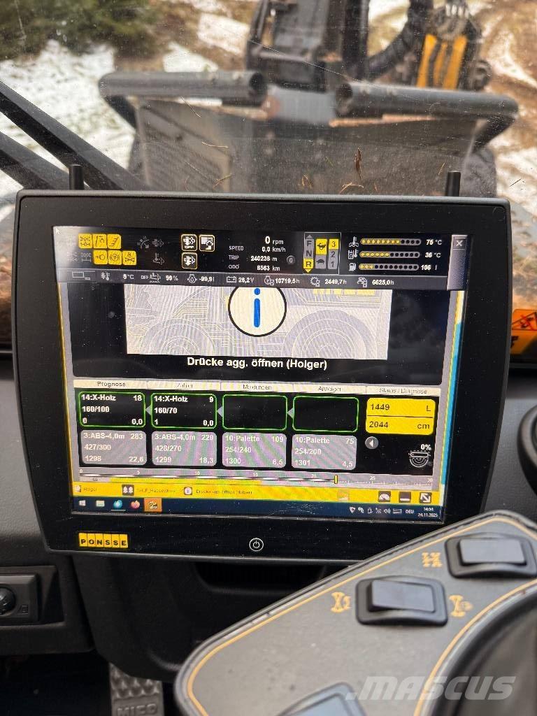 Ponsse Ergo 8W Skovningsmaskiner