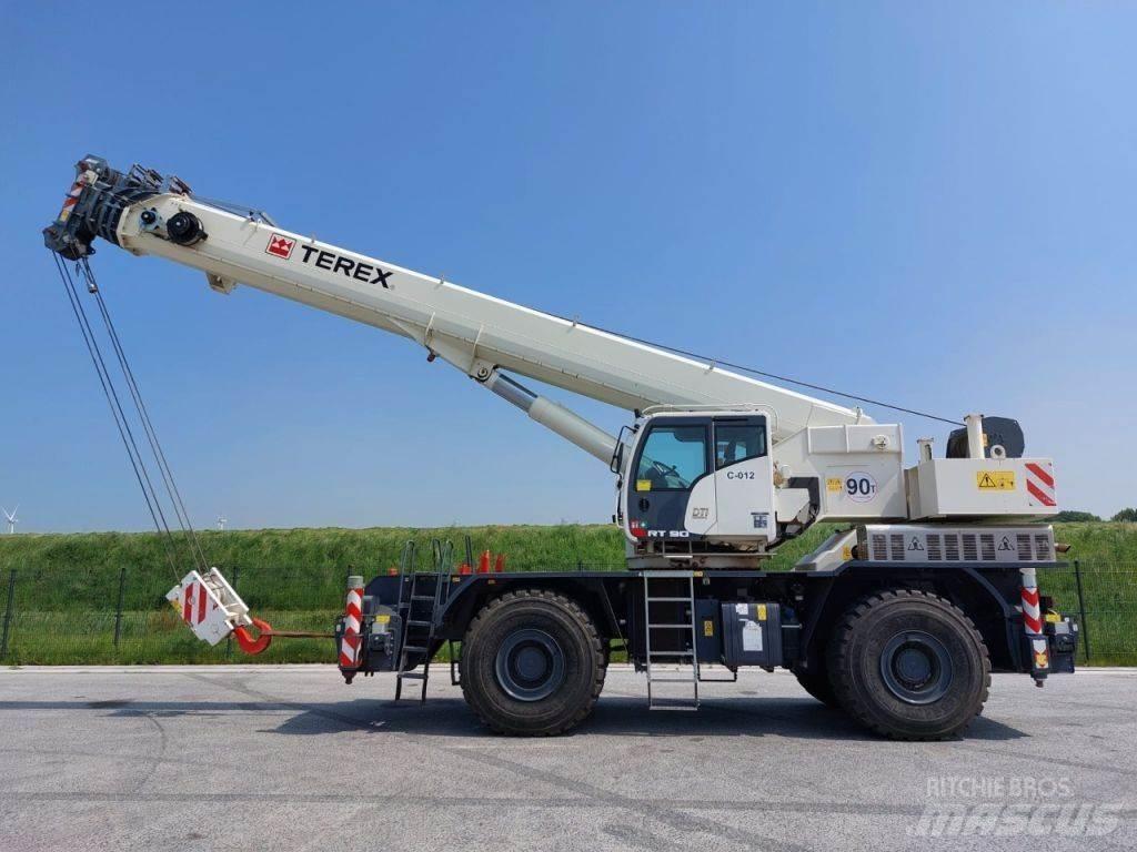 Terex RT 90 Kraner til hårdt terræn