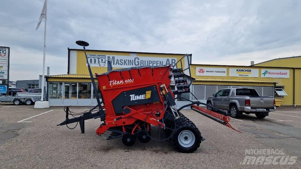 Tume Titan 4000 Kombi-såmaskiner