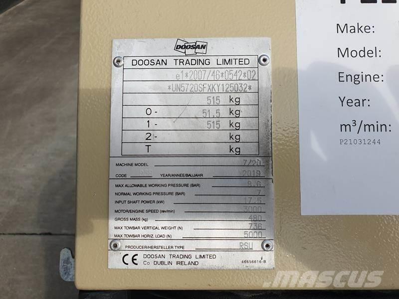 Doosan 7 / 20 Kompressorer