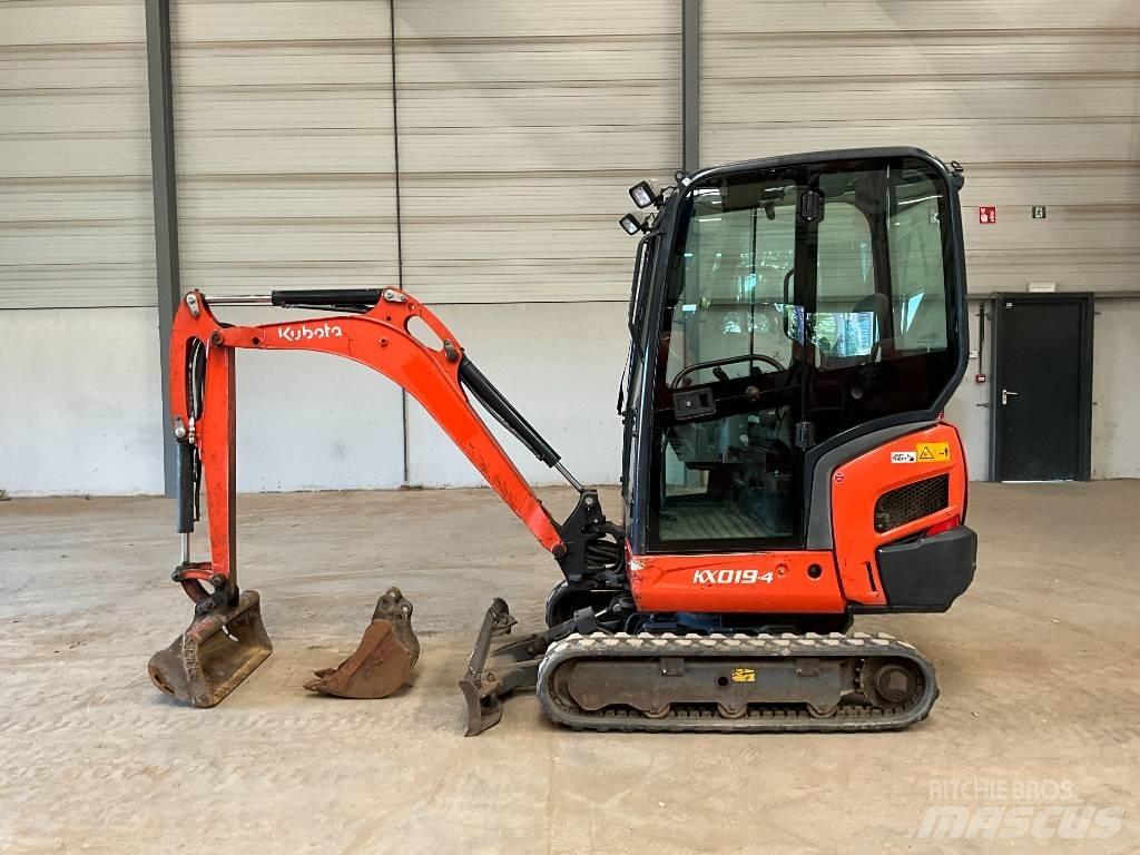 Kubota KX 019-4 Minigravemaskiner