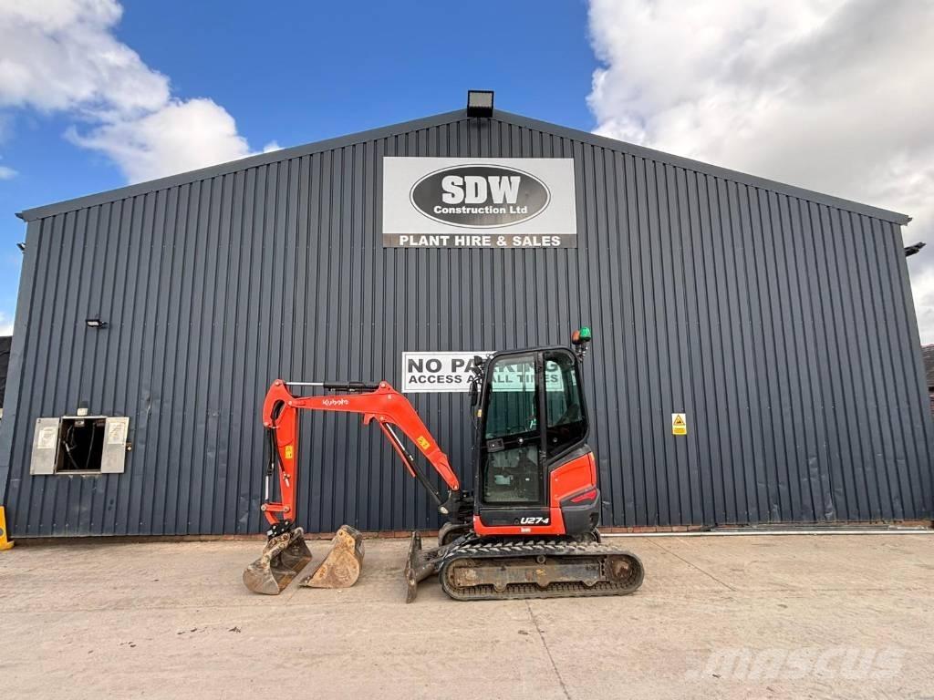 Kubota U 27 Minigravemaskiner