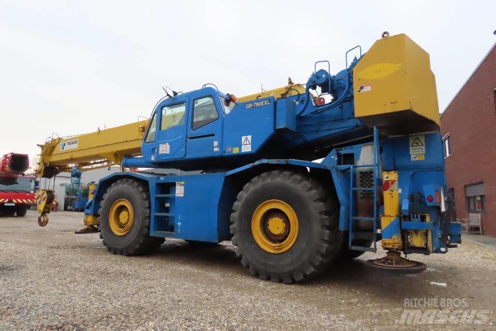 Tadano GR 700 EX Kraner til hårdt terræn