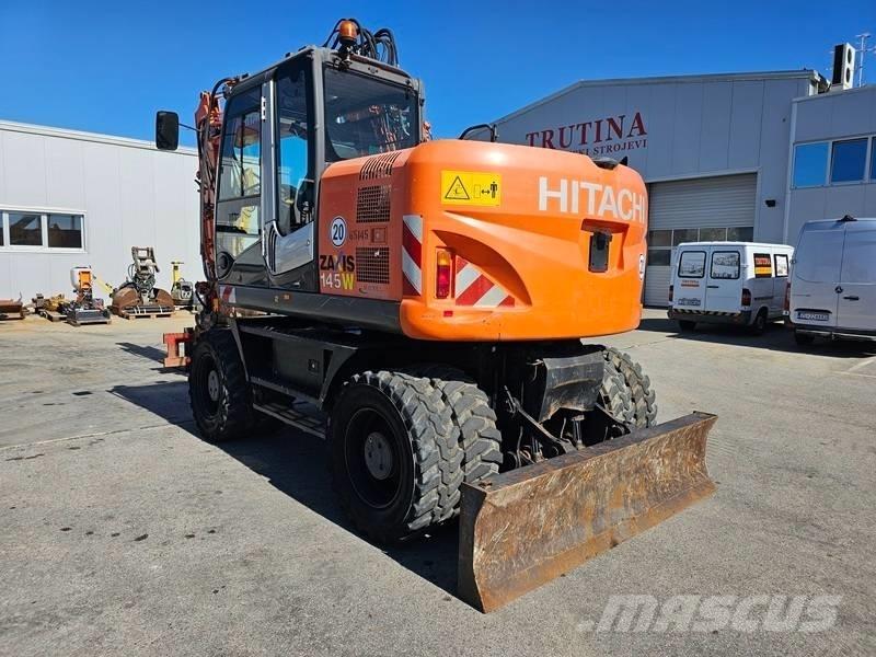 Hitachi ZX 145 W-3 Gravemaskiner på hjul