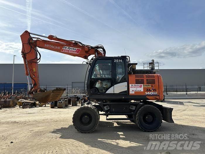 Hitachi ZX140W-6 Gravemaskiner på hjul