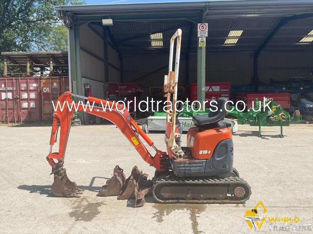 Kubota U 10-3 Minigravemaskiner