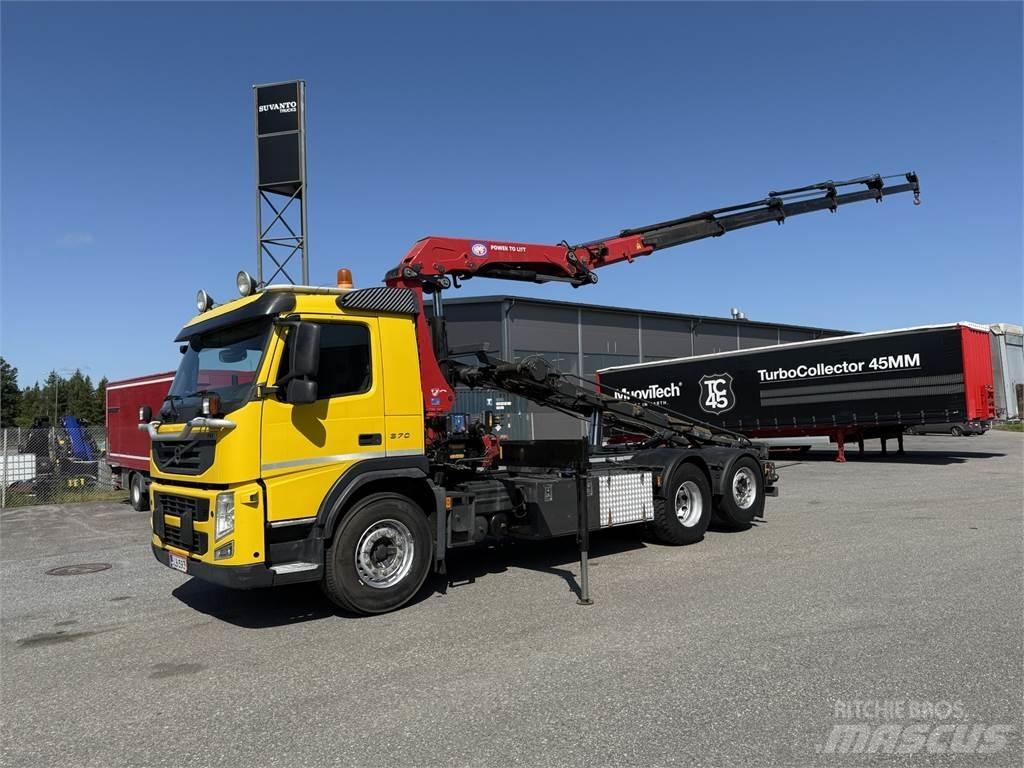 Volvo FM 370 6X2 Lastbil med kran