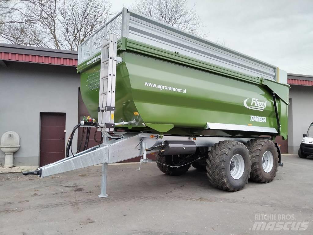 Fliegl TMK 190 FOX Skip loader anhænger