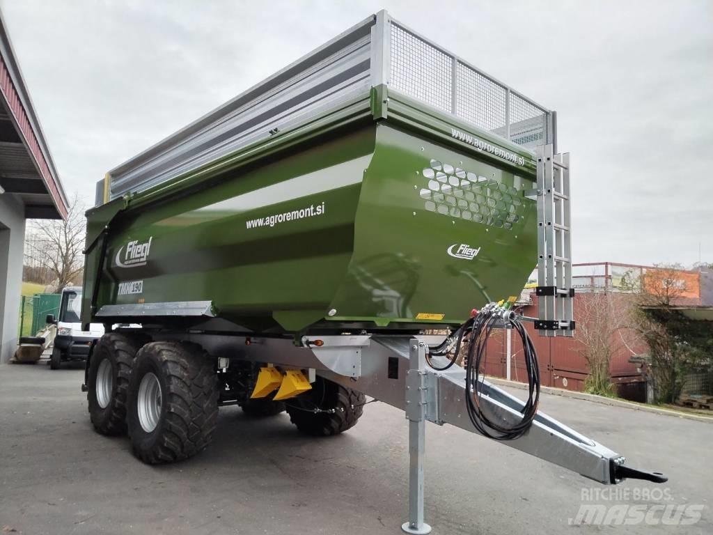 Fliegl TMK 190 FOX Skip loader anhænger