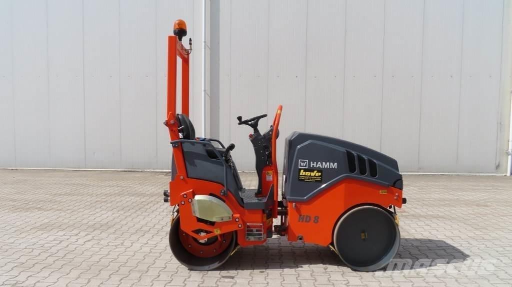 Hamm HD8 VV Tvilling tromle