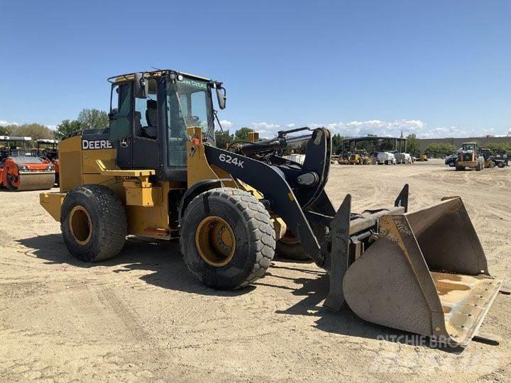 John Deere 624KII Læssemaskiner på hjul