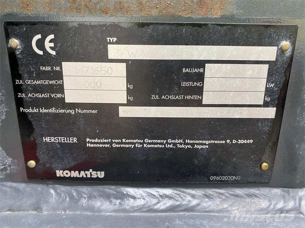 Komatsu WA70M-8EO Læssere