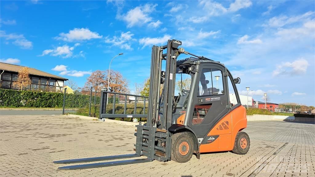Linde H25T-02 LPG gaffeltrucks