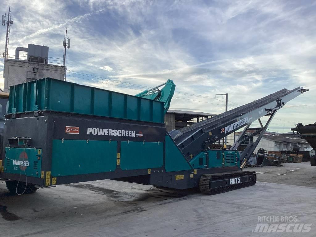 PowerScreen HL75 Rullebånd