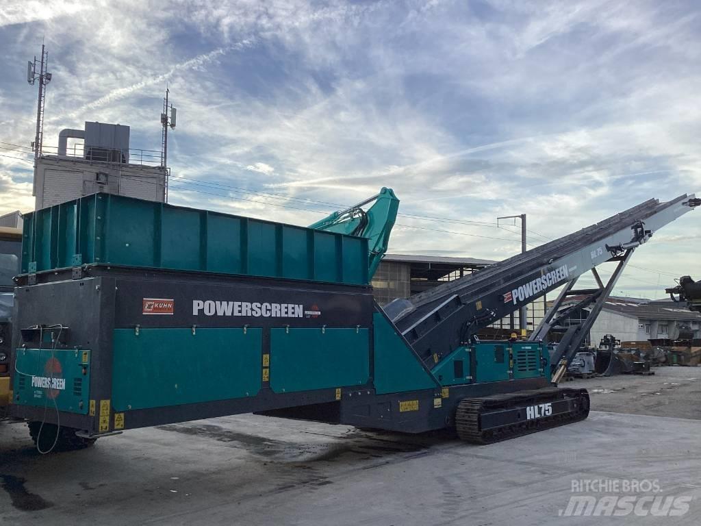 PowerScreen HL75 Rullebånd