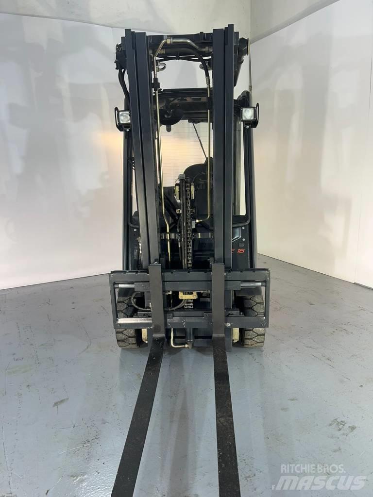 Linde E16 El gaffeltrucks