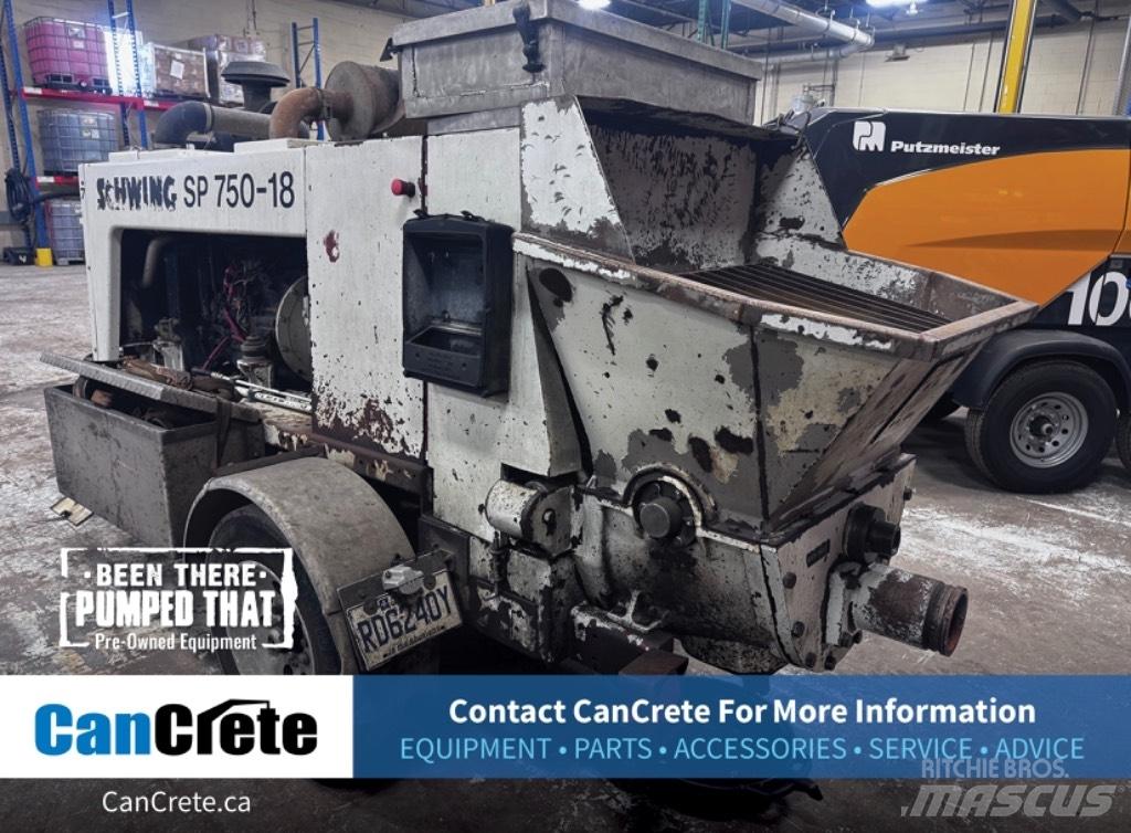 Schwing SP750-18 Betonpumper