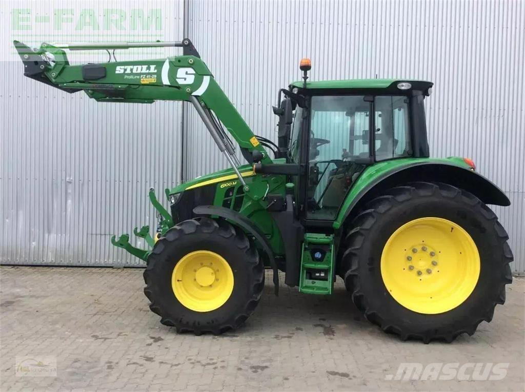 John Deere 6100 m Traktorer