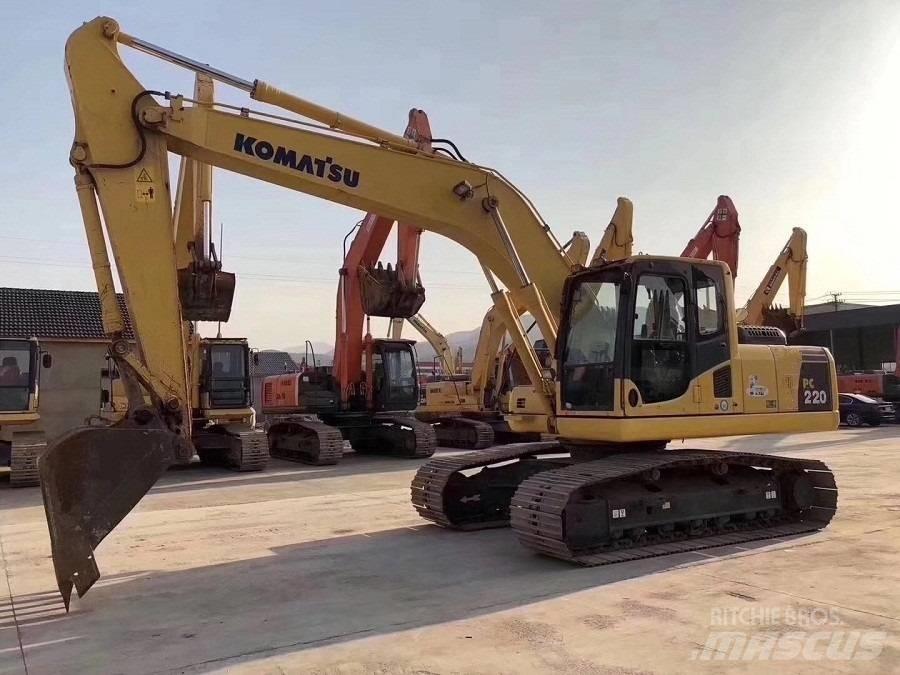 Komatsu pc220-7 Gravemaskiner på larvebånd