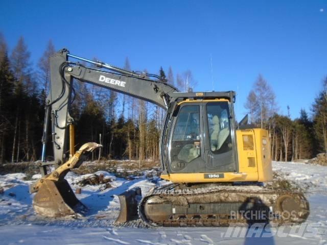 John Deere 135 G Gravemaskiner på larvebånd