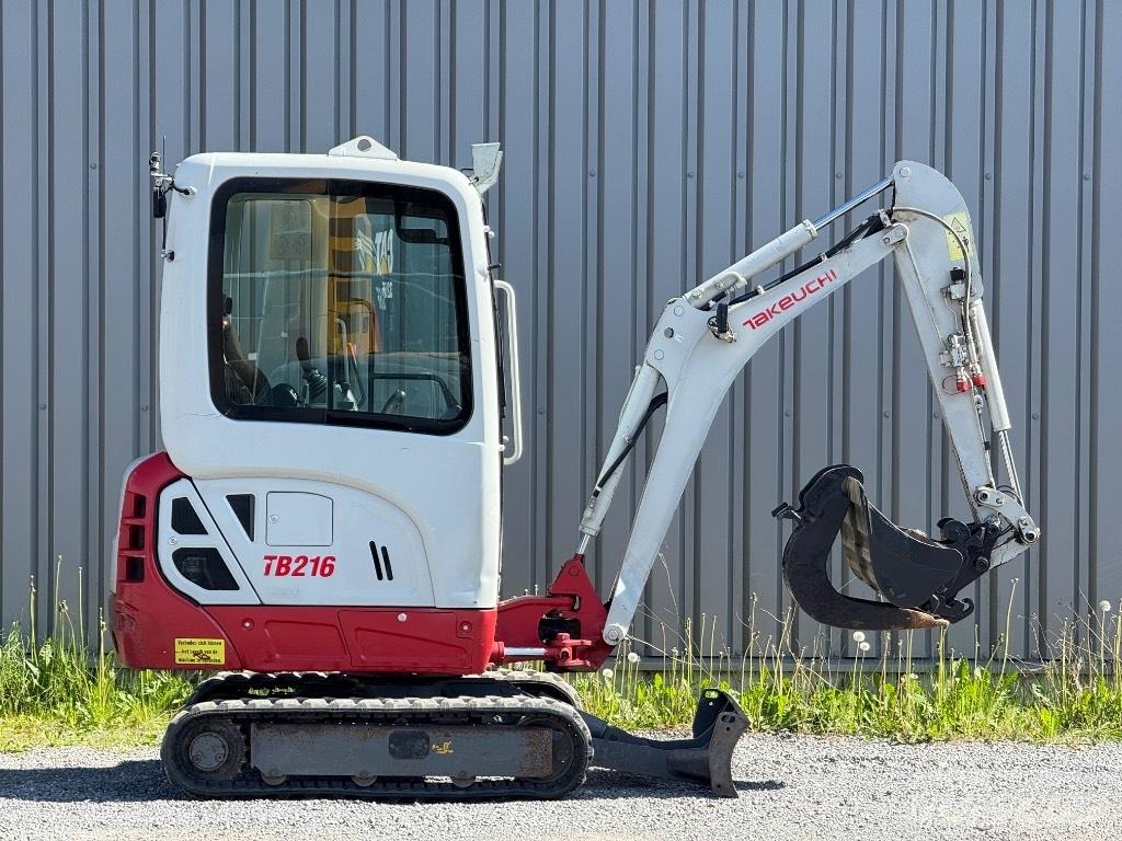 Takeuchi TB 216 Minigravemaskiner