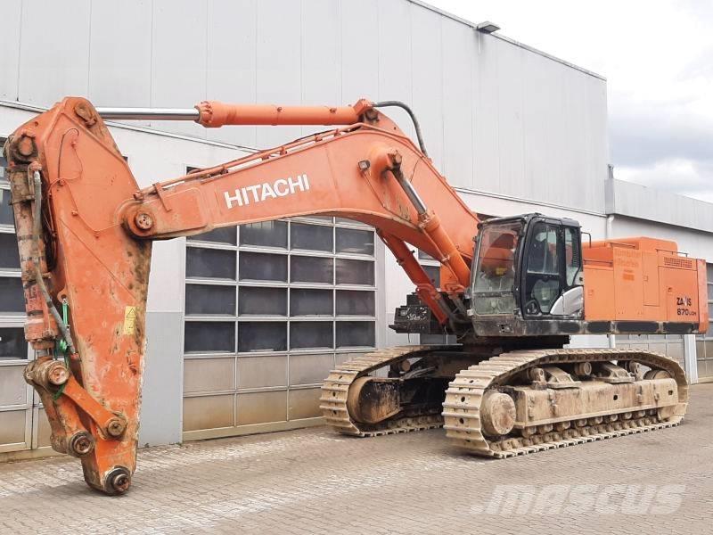 Hitachi ZX 870 LCH-5 Gravemaskiner på larvebånd