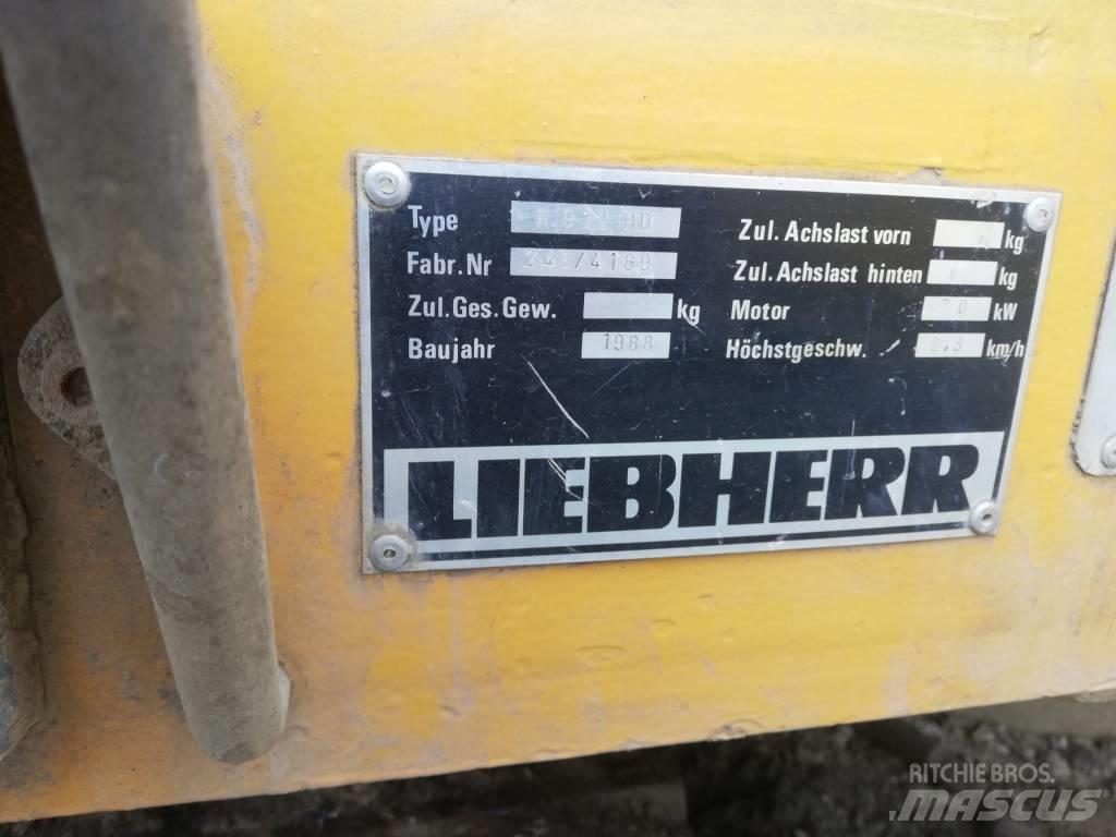 Liebherr R 912 Gravemaskiner på larvebånd