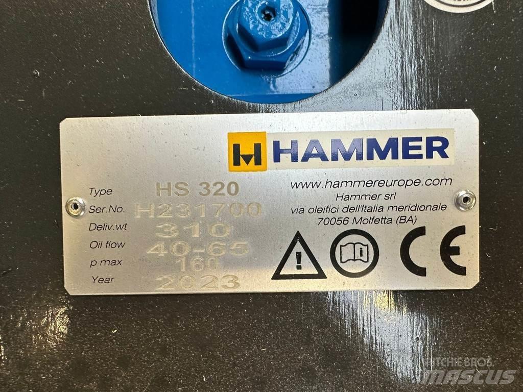 Hammer HS320 Hydraulik / Trykluft hammere