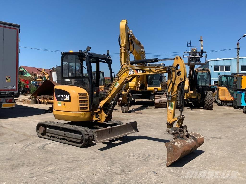 CAT 302.7 D CR Minigravemaskiner