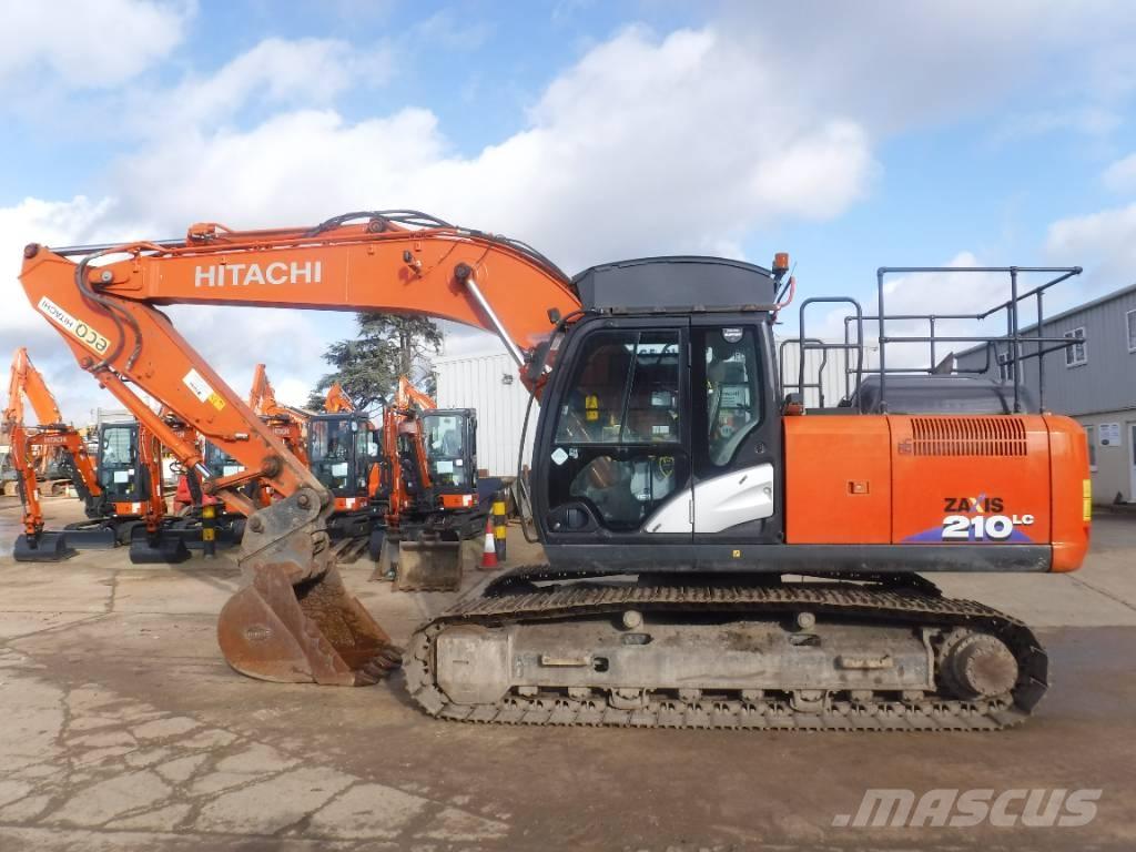 Hitachi ZX 210 LC-6 Gravemaskiner på larvebånd