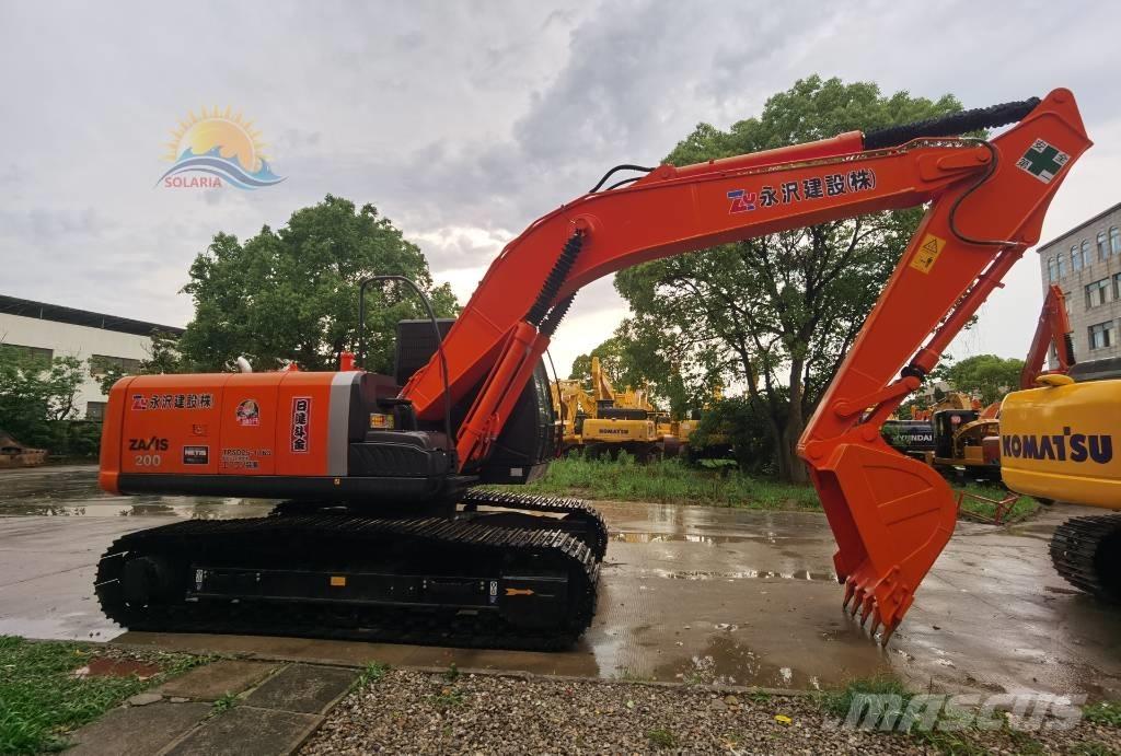 Hitachi ZX 200 Gravemaskiner på larvebånd